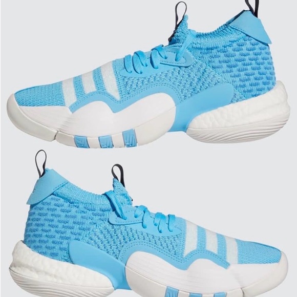 adidas Blue and White Athletic Shoes main image 7